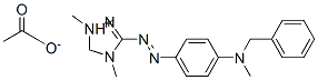 CAS#: 84000-81-7， 1,4-Dimethyl-3-((4-(Methylbenzylamino)Phenyl)Azo)-1H-1,2,4-Triazolium Acetate