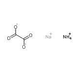 CAS#: 84000-96-4， Ammonium sodium ethanedioate (1:1:1)