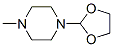 CAS#: 84033-69-2， 1-(1,3-Dioxolan-2-Yl)-4-Methyl-Piperazine