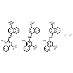 CAS#: 84041-67-8， Aluminium 4-hydroxy-3-[(4-sulfonato-1-naphthyl)diazenyl]-1-naphthalenesulfonate (2:3)
