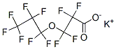 CAS 登录号：84100-11-8， 2,2,3,3-四氟-3-(七氟丙氧基)丙酸钾