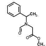 CAS#: 84100-48-1， Methyl N-formyl-N-(1-phenylethyl)glycinate
