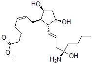 CAS#: 84121-11-9， Methyl (Z)-7-[(1R,2R,3R,5S)-2-[(E,4S)-4-amino-4-hydroxyoct-1-enyl]-3,5-dihydroxycyclopentyl]hept-5-enoate