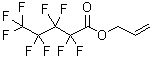 structure of CAS# 84145-17-5, Allyl Perfluoropentanoate;Allyl 2,2,3,3,4,4,5,5,5-Nonafluoropentanoate;2,2,3,3,4,4,5,5,5-Nonafluoropentanoic Acid Allyl Ester;2,2,3,3,4,4,5,5,5-Nonafluorovaleric Acid Allyl Ester
