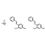 CAS#: 84196-22-5， 4-(Phenyldiazenyl)-1,3-benzenediamine sulfate (2:1)