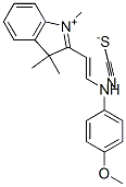 CAS#: 84196-24-7， 2-[2-[(4-Methoxyphenyl)Amino]Vinyl]-1,3,3-Trimethyl-3H-Indolium Thiocyanate