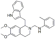 CAS#: 84218-41-7， 1,2,3,4-Tetrahydro-6,7-Dimethoxy-1-[(1H-Indol-3-Yl)Methyl]-2-[(O-Toluidino)Methyl]Isoquinoline