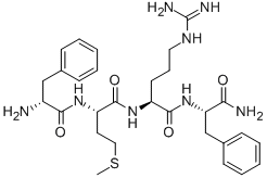 CAS#: 84313-42-8， H-D-Phe-Met-Arg-Phe-NH2