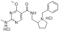 CAS#: 84332-25-2， N-((1-Benzyl-2-Pyrrolidinyl)Methyl)-4-Methoxy -2-(Methylamino)-5-Pyrimidinecarboxamide Dihydrochloride