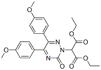 CAS#: 84423-93-8， Diethyl 2-[5,6-Bis(4-Methoxyphenyl)-3-Oxo-1,2,4-Triazin-2-Yl]Propanedioate