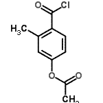 CAS#: 84436-98-6， 4-(Chlorocarbonyl)-3-methylphenyl acetate