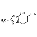 CAS#: 844693-03-4， 1-Butyl-3-methyl-1H-pyrazol-5-ol
