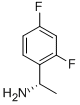 structure of CAS# 845252-02-0, (alphaS)-2,4-Difluoro-alpha-Methyl-Benzenemethanamine