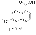 CAS#: 84532-72-9， 6-Methoxy-5-(Trifluoromethyl)-1-Naphthoic Acid