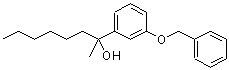 结构式 CAS# 84533-97-1, 2-[3-(苄氧基)苯基]-2-辛醇