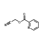 CAS#: 84555-18-0， Cyanomethyl 2-pyridinecarboxylate