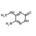 CAS#: 84582-92-3， 6-Amino-5-(methylamino)-1,2,4-triazin-3(2H)-one