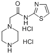 CAS#: 84587-70-2， 2-(Piperazin-1-Yl)-Acetic Acid N-(2-Thiazolyl)-Amide dihydrochloride