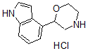 CAS#: 84590-62-5， 4-(2-Morpholinyl)-1H-indole monohydrochloride
