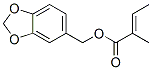CAS#: 84604-39-7， (E)-2-Methyl-2-Butenoic Acid 1,3-Benzodioxol-5-Ylmethyl Ester