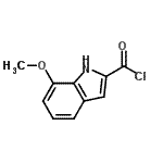 CAS#: 84638-87-9， 7-Methoxy-1H-indole-2-carbonyl chloride