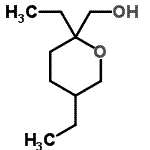 CAS#: 84642-63-7， (2,5-Diethyltetrahydro-2H-pyran-2-yl)methanol