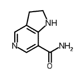CAS#: 84646-50-4， 2,3-Dihydro-1H-pyrrolo[3,2-c]pyridine-7-carboxamide