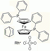 CAS#: 84680-96-6， (Bicyclo[2.2.1]Hepta-2,5-Diene)[1,1'-Bis(Diphenylphosphino)-Ferrocene] Rhodium(I) Perchlorate