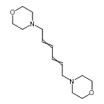 CAS#: 84682-39-3， 4,4'-(2,4-Hexadiene-1,6-diyl)dimorpholine