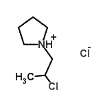CAS#: 84712-91-4， 1-(2-Chloropropyl)pyrrolidinium chloride