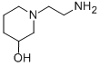 structure of CAS# 847499-95-0, 1-(2-Amino-Ethyl)-Piperidin-3-Ol