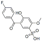 CAS#: 84794-98-9， 5-(4-Fluorobenzoyl)-4-Hydroxy-2-Methoxybenzenesulphonic Acid