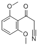 结构式 CAS# 847951-47-7, 2,6-二甲氧基苯甲酰基乙腈