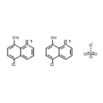 CAS#: 84803-49-6， Bis(5-chloro-8-hydroxyquinolinium) sulfate