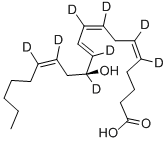 CAS#: 84807-90-9， (5Z,8Z,10E,12S,14Z)-12-Hydroxy-5,8,10,14-Eicosatetraenoic-5,6,8,9,11,12,14,15-D8acid