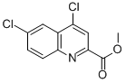 structure of CAS# 848501-96-2, Methyl 4,6-Dichloro-Quinoline-2-Carboxylate;METHYL 4,6-DICHLORO-QUINOLINE-2-CARBOXYLATE