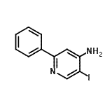 CAS#: 848580-35-8， 5-Iodo-2-phenyl-4-pyridinamine