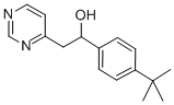 structure of CAS# 849021-31-4, 1-(4-Tert-Butylphenyl)-2-Pyrimidin-4-Ylethanol