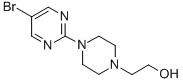 结构式 CAS# 849021-42-7, 2-[4-(5-溴嘧啶-2-基)哌嗪-1-基]乙醇