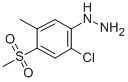 结构式 CAS# 849035-85-4, 2-氯-5-甲基-4-(甲基磺酰基)苯基肼