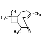 CAS#: 84963-19-9， (5Z)-2,6,10,10-Tetramethylbicyclo[7.2.0]undec-5-en-3-one
