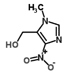 CAS#: 85012-71-1， (1-Methyl-4-nitro-1H-imidazol-5-yl)methanol