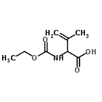 CAS#: 850144-93-3， 2-[(Ethoxycarbonyl)amino]-3-methyl-3-butenoic acid