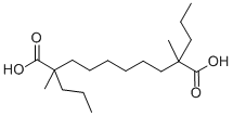 CAS#: 85018-89-9， 2,9-Dimethyl-2,9-Dipropyl-Decanedioic Acid