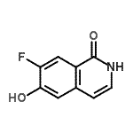 CAS#: 850340-95-3， 7-Fluoro-6-hydroxy-1(2H)-isoquinolinone