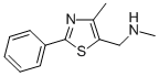 CAS#: 850375-02-9， N-Methyl-N-[(4-Methyl-2-Phenyl-1,3-Thiazol-5-Yl)Methyl]Amine