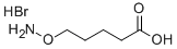 structure of CAS# 850411-23-3, 5-(Aminooxy)Pentanoic Acid Hydrobromide;Fs001313