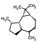 CAS#: 85048-01-7， (1aR,4aS,7S,7aS,7bS)-1,1,4,7-Tetramethyl-1a,2,4a,5,6,7,7a,7b-octahydro-1H-cyclopropa[e]azulene