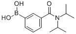 结构式 CAS# 850567-40-7, 3-(二异丙基氨基甲酰)苯硼酸