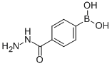 结构式 CAS# 850567-95-2, 4-(肼羰基)苯硼酸